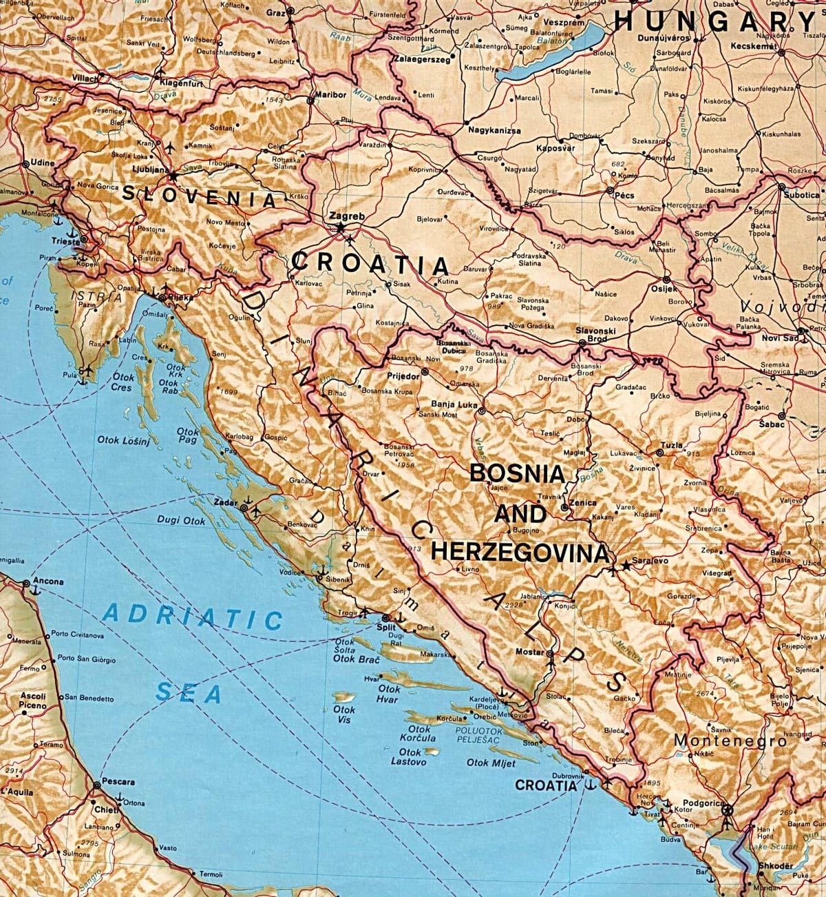 bản đồ Slovenia