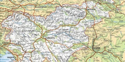 Bản đồ của brindisi Slovenia