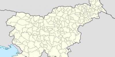 Slovenia vị trí bản đồ
