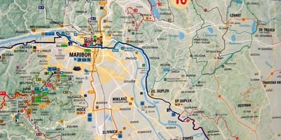 Bản đồ của đức đi xe đạp